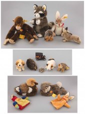 FOURTEEN STEIFF ANIMALS, MOST
