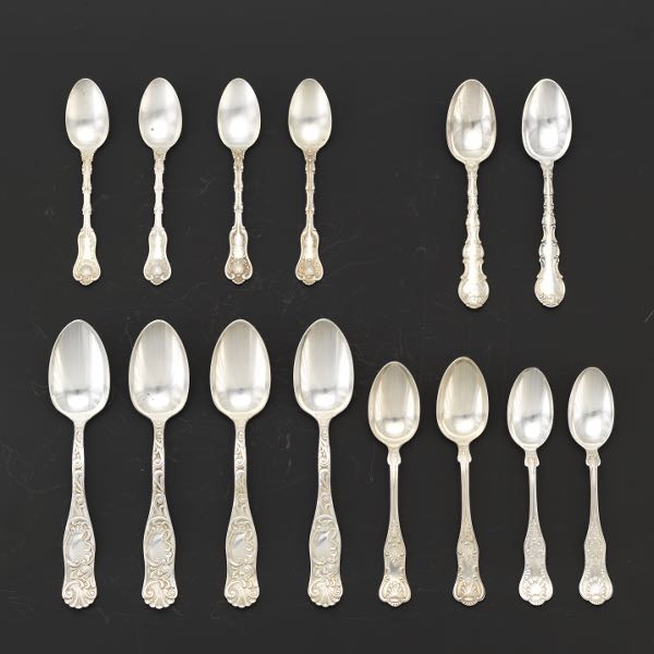 FOURTEEN STERLING SILVER RELATED