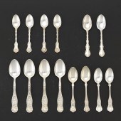 FOURTEEN STERLING SILVER RELAT