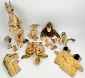 FOURTEEN VINTAGE STEIFF ANIMAL