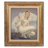 FOUSSA ITAYA B.1919 FEMALE NUD