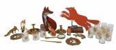 Fox and brass decorator groupi