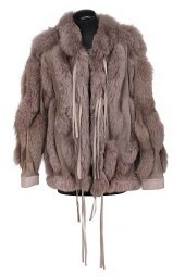 FOX AND SUEDE JACKET20th centu