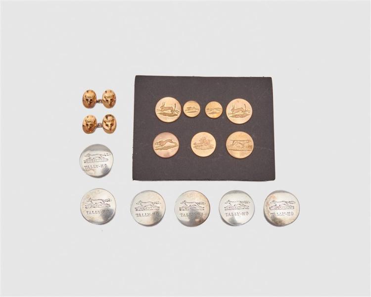 FOX HUNTING BUTTONS AND