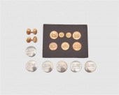 FOX HUNTING BUTTONS AND CUFFLI