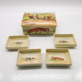 FOX HUNTING SCENE BOX LIDDED T