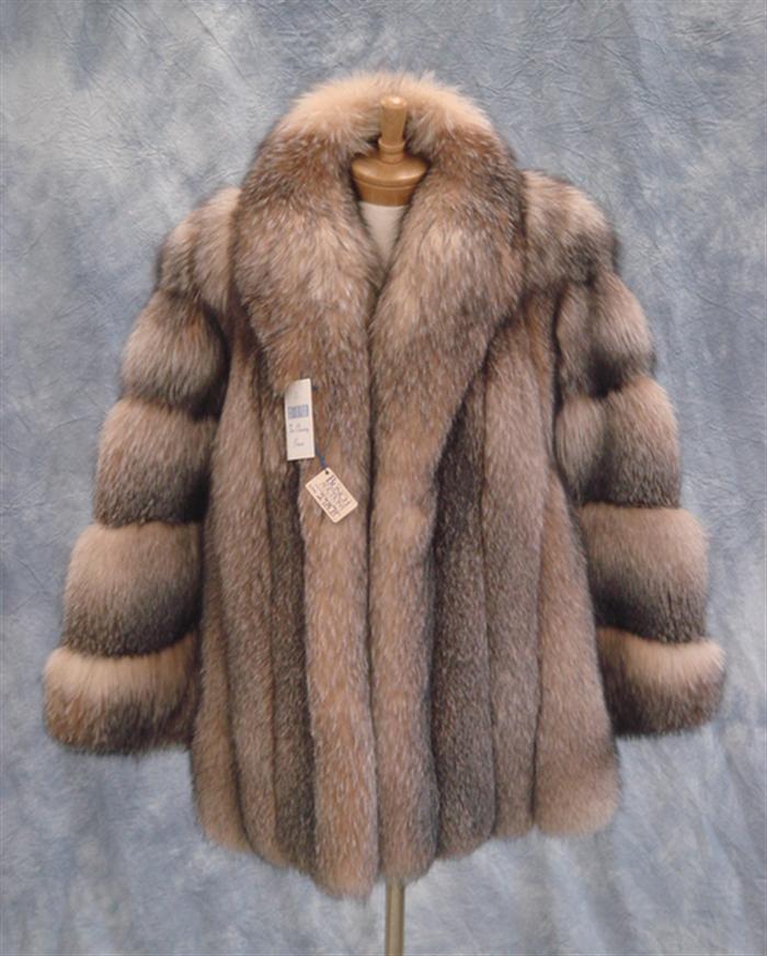 Fox jacket, no retail tag, size 6