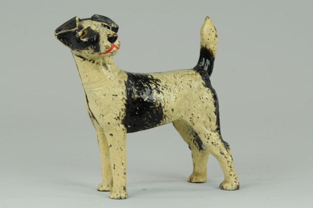 FOX TERRIER DOORSTOP Very unusual