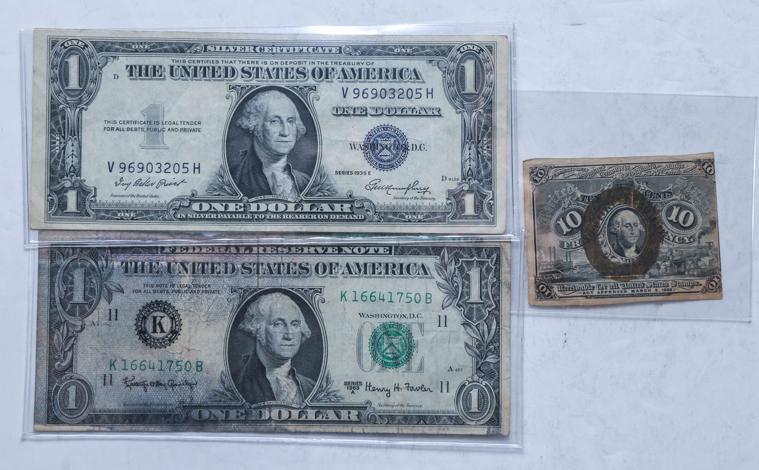 FRACTIONAL NOTE, ERROR NOTE & $2