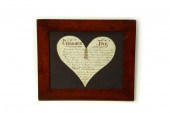 FRAKTUR.  American  dated 1848