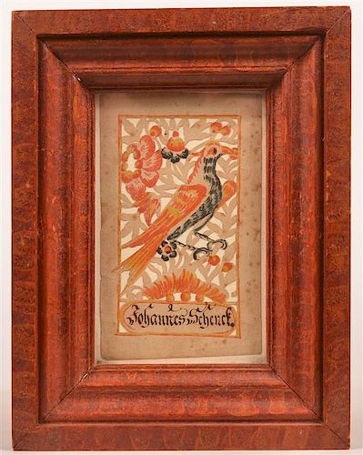 FRAKTUR ATTRIBUTED TO WILHELM