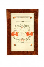 FRAKTUR BY REV. HENRY YOUNG (P