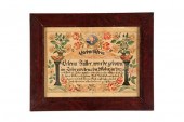 FRAKTUR.  Torza  Hungary  19th