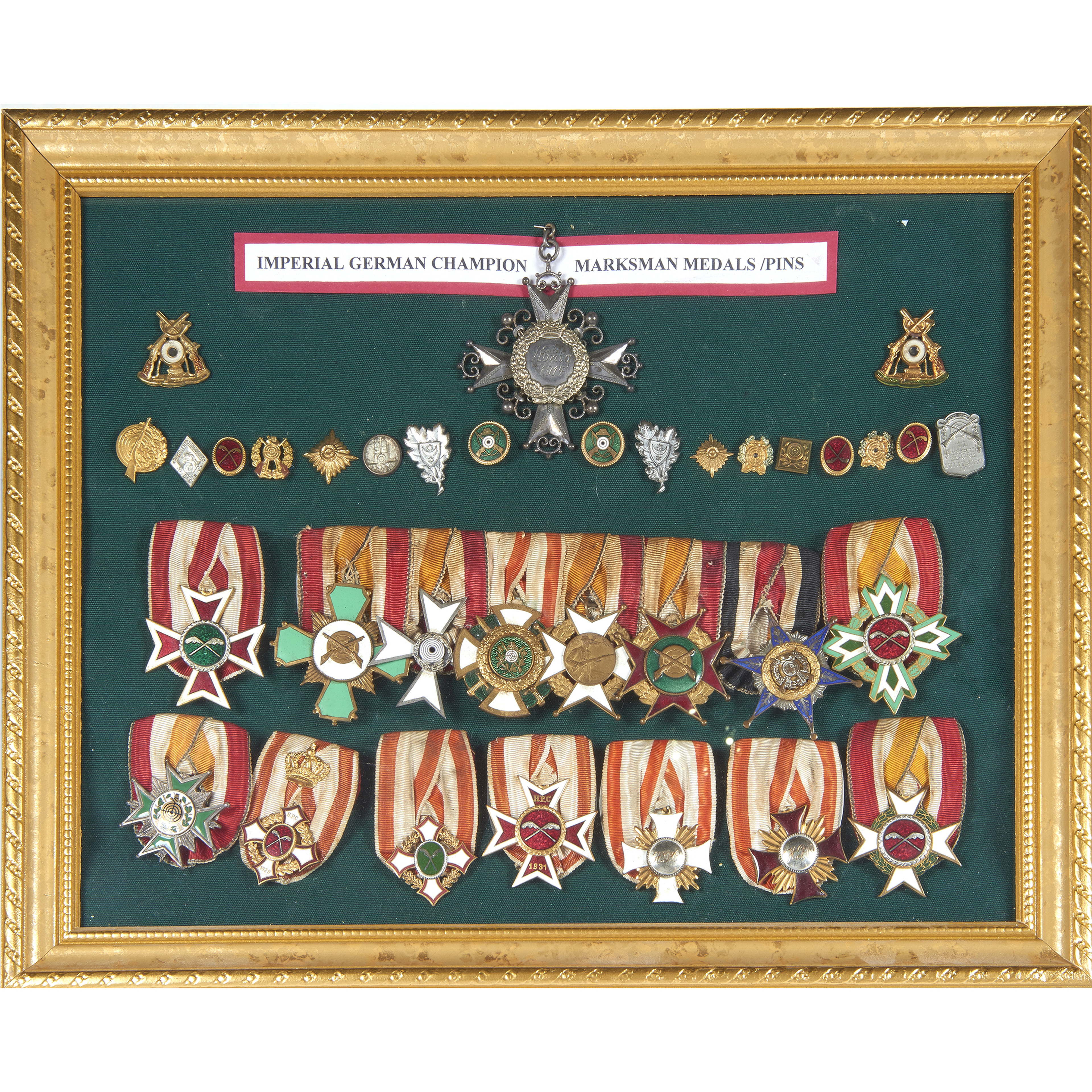 FRAME (35) GERMAN CHAMPION MARKSMAN