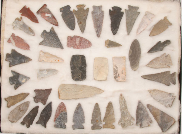 Frame of 39 miscellaneous points;