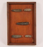 Frame of 5 wire mounted chisel