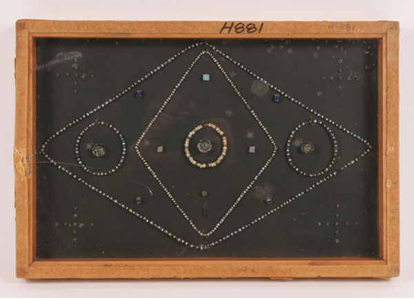 Frame of glass and silver Spanish