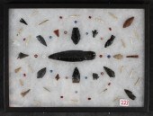 FRAME OF NATIVE AMERICAN POINT
