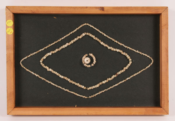 Frame of shell and glass Spanish