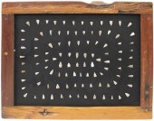 FRAMED 103 PIECE TEXAS ARROWHE