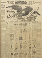 FRAMED 1888 NEW JERSEY POLITIC