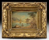 FRAMED 19TH C. EUROPEAN LANDSC