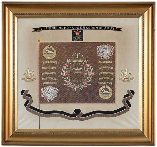 FRAMED 7TH DRAGOON GUARDS