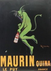 FRAMED ADVERTISING POSTER AFTE