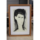 Framed Amedeo Modigliani print