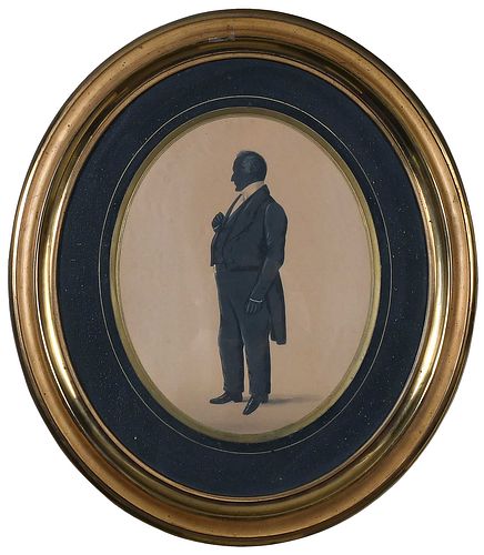 FRAMED AMERICAN OR BRITISH SCHOOL