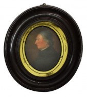 FRAMED AMERICAN PAINTED PORTRA