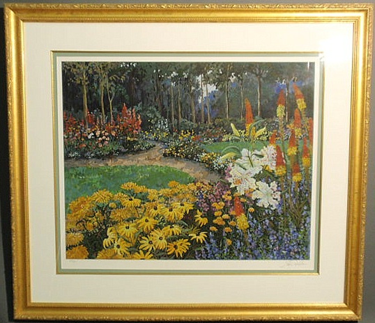 Framed and matted John Powell print