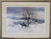 Framed and matted Peter Sculth