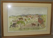 FRAMED ARTIST PROOF "SPRING PL