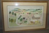 FRAMED ARTIST PROOF "SUMMER IN