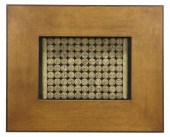 FRAMED ASIAN CARVED HARDSTONE