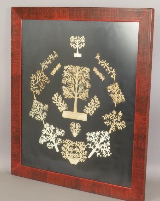 FRAMED ASSEMBLED SCHERRENSCHNITTE