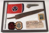 FRAMED ASSORTMENT OF CIVIL WAR
