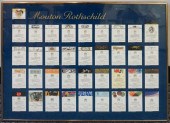 FRAMED CHATEAU MOUTON ROTHSCHI