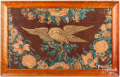 FRAMED CHINTZ PANEL WITH AMERI