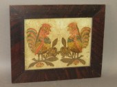 FRAMED COLOR INK & WATERCOLOR