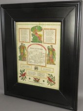 FRAMED COLORIZED PRINTED MAHAN