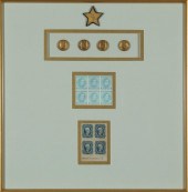 FRAMED CONFEDERATE PHILATELIC
