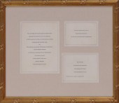 FRAMED COPY OF JACQUELINE BOUV