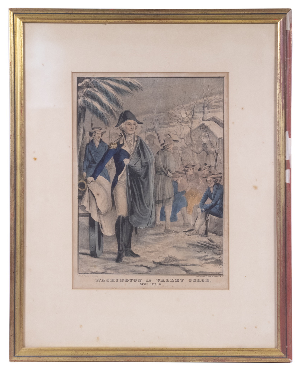 FRAMED CURRIER PRINT OF