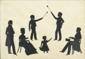 FRAMED CUTOUT FAMILY PORTRAIT