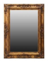 FRAMED DECORATIVE PARCEL GILT