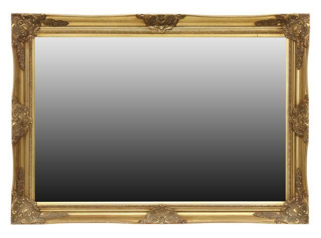 FRAMED DECORATIVE PARCEL GILT