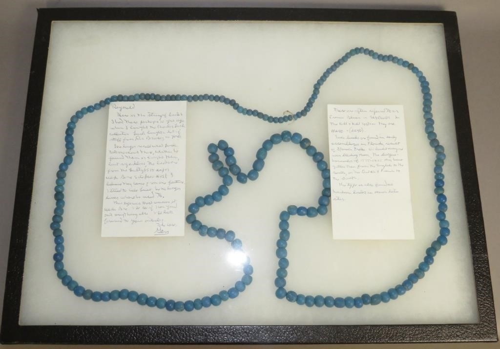 FRAMED DISPLAY "FRENCH BLUE"