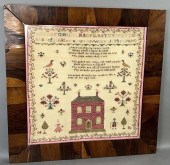 FRAMED EARLY TWO STORY HOUSE F